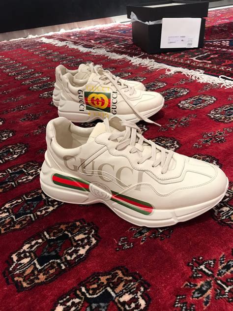 gucci sneakers thick sole|old school vintage Gucci sneakers.